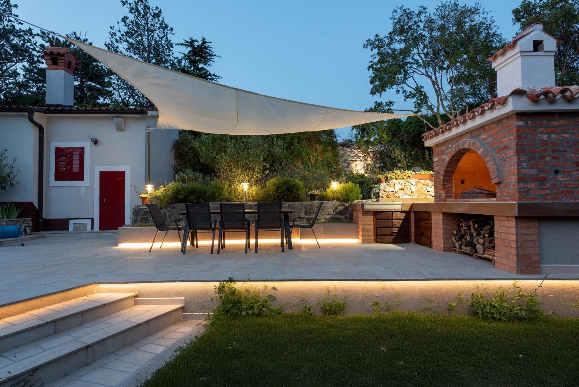 Garden Villa Hreljin Экстерьер фото