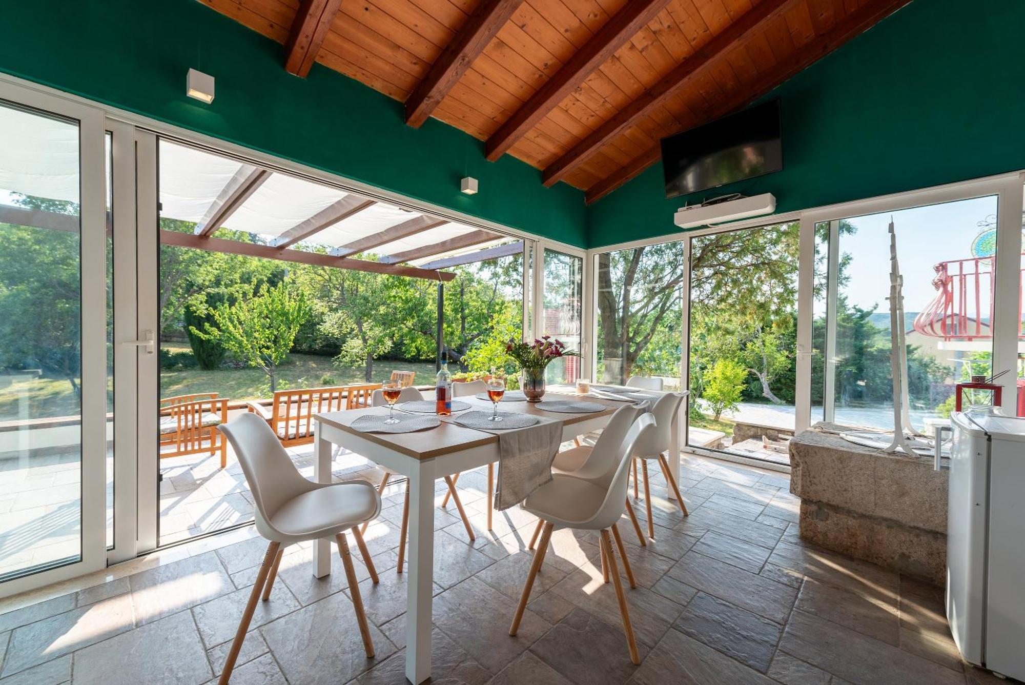 Garden Villa Hreljin Экстерьер фото