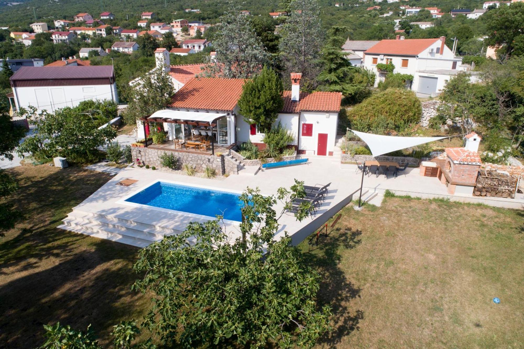 Garden Villa Hreljin Экстерьер фото