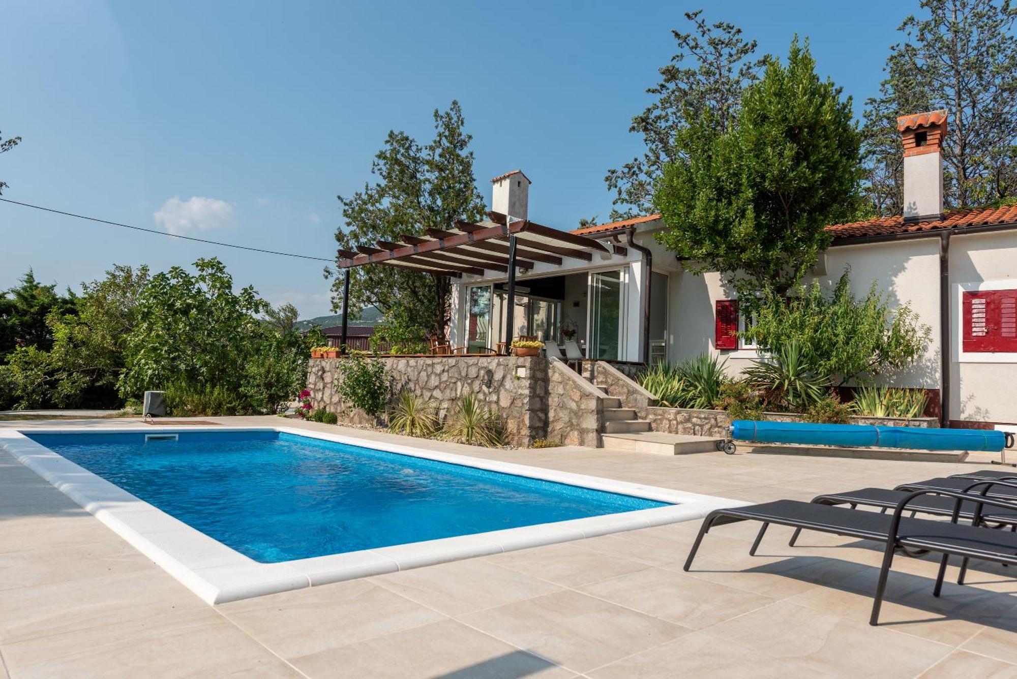 Garden Villa Hreljin Экстерьер фото